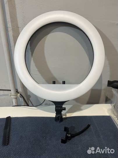 Кольцевая лампа 45 см бу