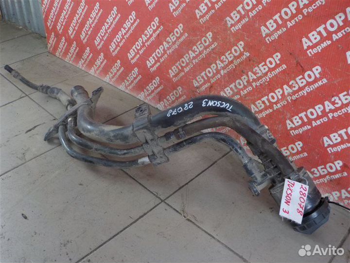 Заливная горловина топливного бака Hyundai Tucson