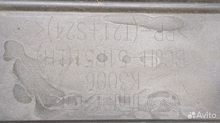 Накладка на порог Mazda 3 (BP) 2019, 2022