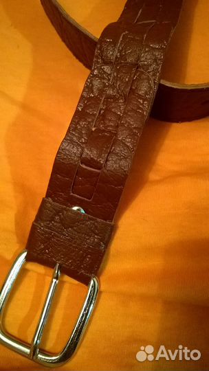 Детский брючный ремень Кожа СССР