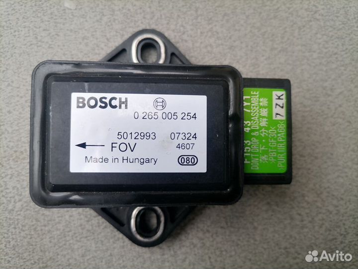 Датчик 0 265 005 254 bosch Mazda CX 7 2007-2012