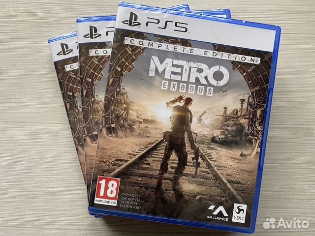 Metro Исход Полное издание (Новый,Рус) Sony PS5