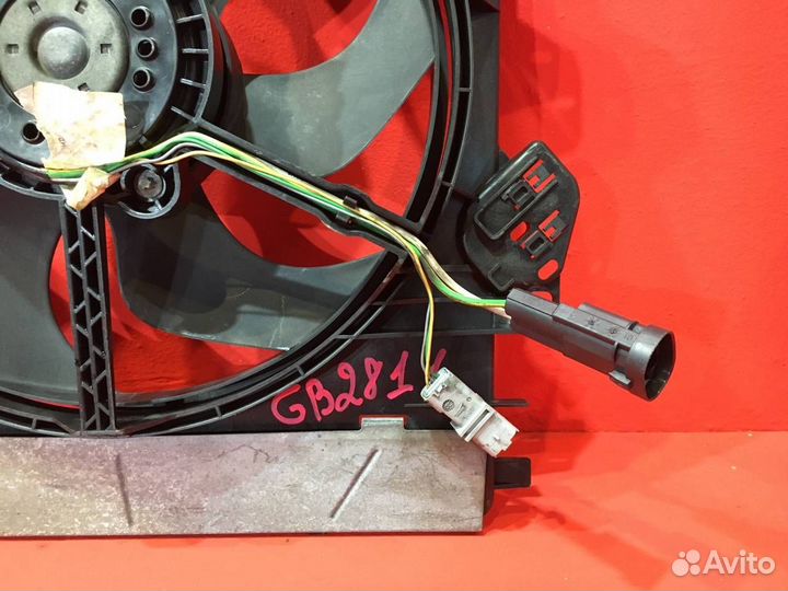 Вентилятор охлаждения двигателя Citroen C3 KFV Б/У