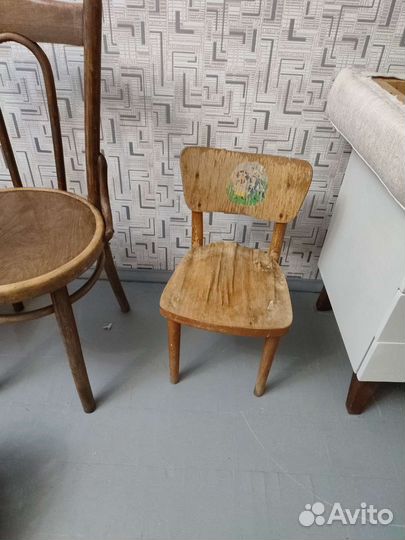 Редкость детский стул Лигна этикетка