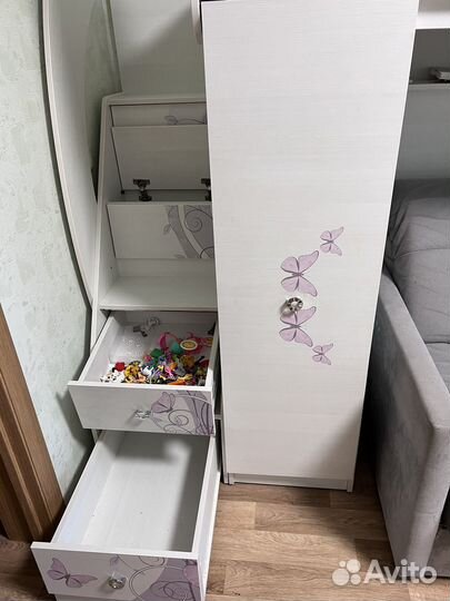 Кровать чердак 