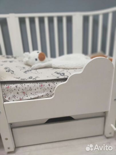 Детская кроватка круглая