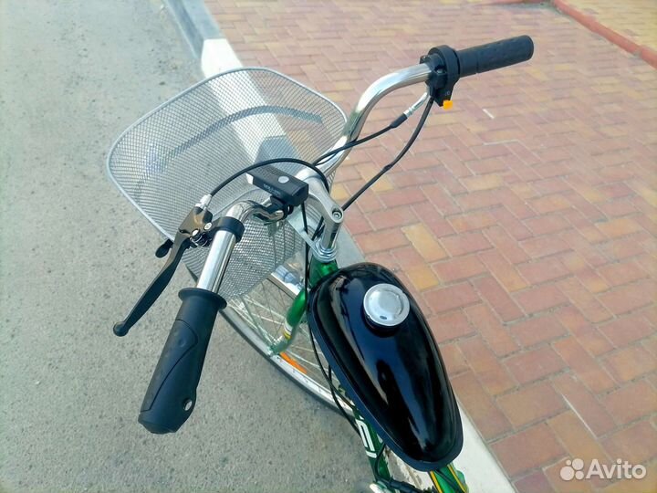 Велосипед с мотором F50 новый
