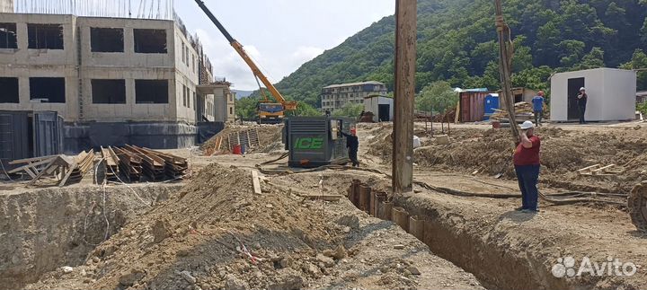 Погружение шпунта