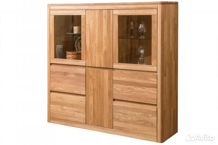 Шкаф с витриной 