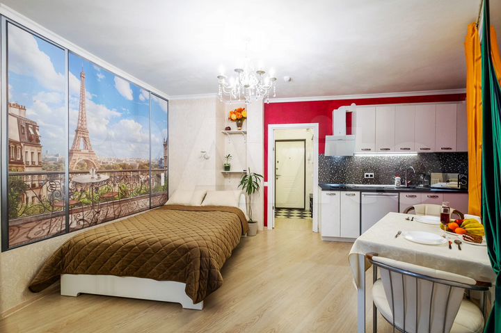 Квартира-студия, 27 м², 12/23 эт.