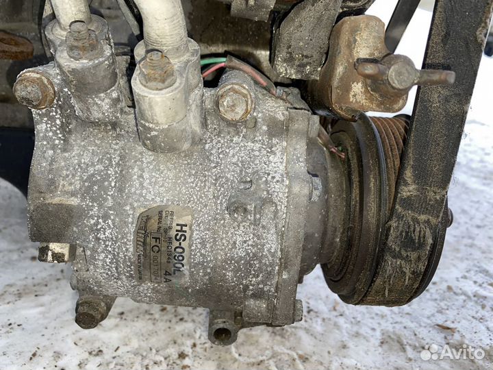 Компрессор кондиционера D17A Honda Civic EU3 HS090