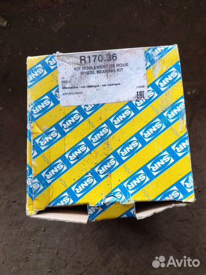 Подшипник ступицы колеса Мазда 3 (BK,BL,BM)