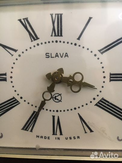 Настольные часы -будильник СССР