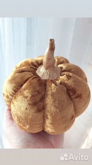 Тыква для декора Вашего дома - ручная работа