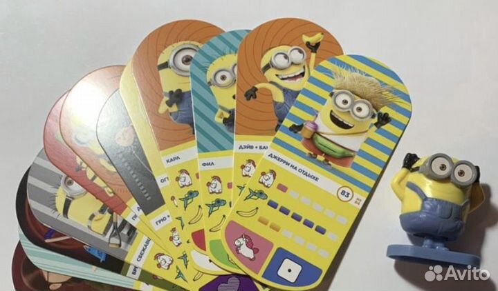 Карточки игровые Гадкий я (Миньоны)