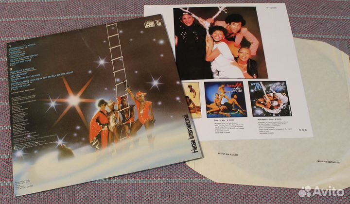 Boney M. 1978 Nightflight To Venus, G/F, UK, Orig