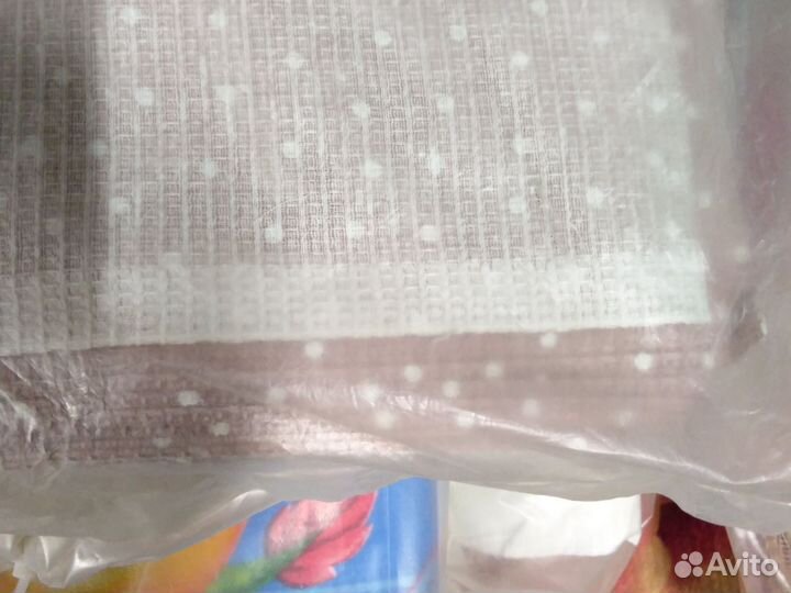 Вафельное полотно 150 см хлопок мерный лоскут