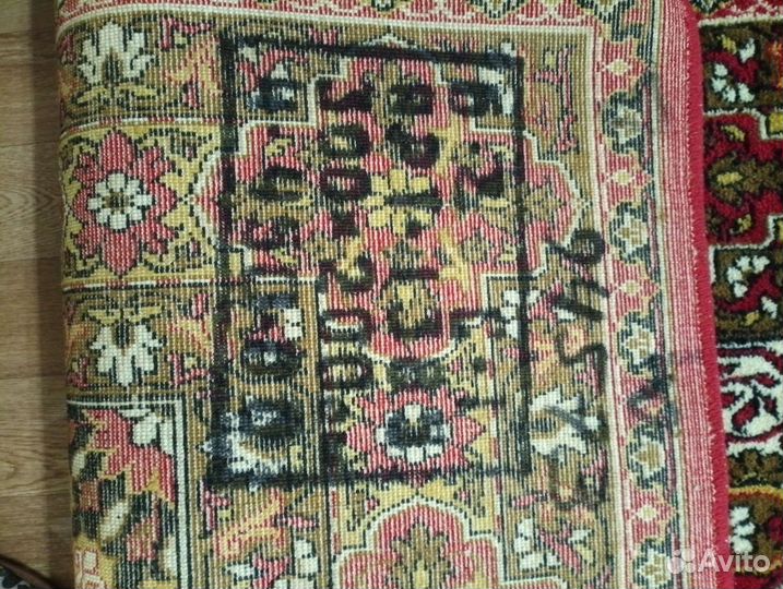 Ковер полушерстяной 2х3 пр-во Таджикской сср 1988г