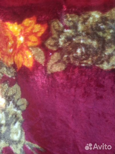 Плюшевая скатерть СССР