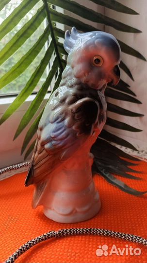 Ночник светильник ГДР попугай