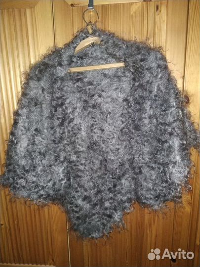 Платок-косынка пуховый