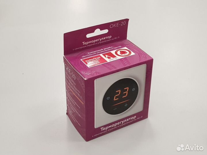 Терморегулятор сенсорный с Wi-Fi