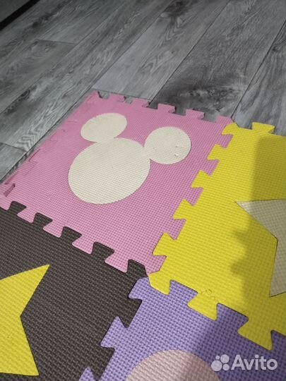 Детский коврик пазл
