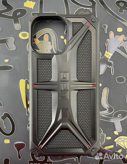 Чехол UAG Monarch Kevlar для iPhone 14 Pro Кевлар