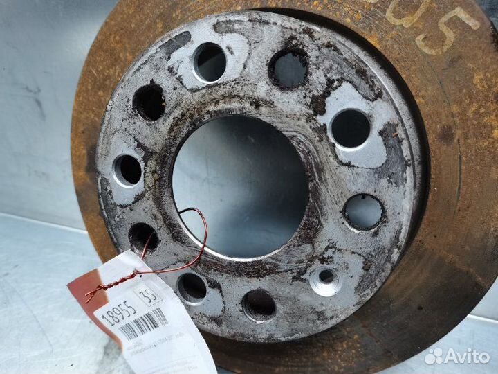 Диск тормозной задний Skoda Octavia (A5 1Z)