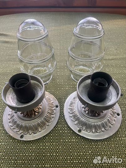 Пара бра в сборе,сталинский ампир, 50-60е годы