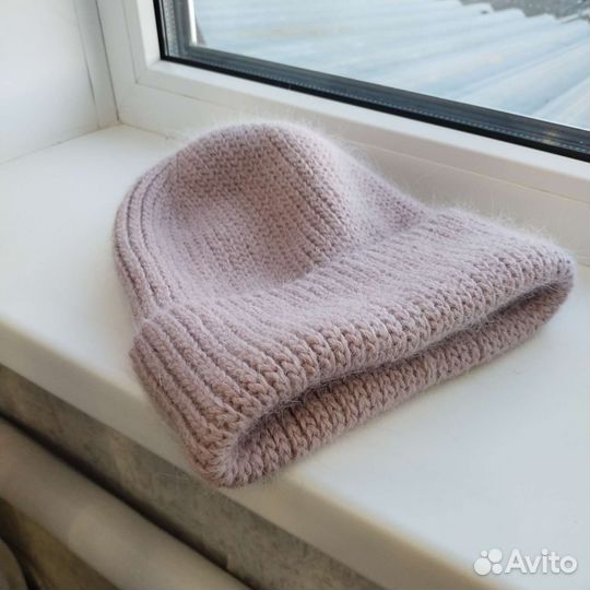 Шапка ручной работы из пуха норки