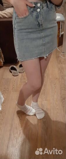 Джинсовая юбка