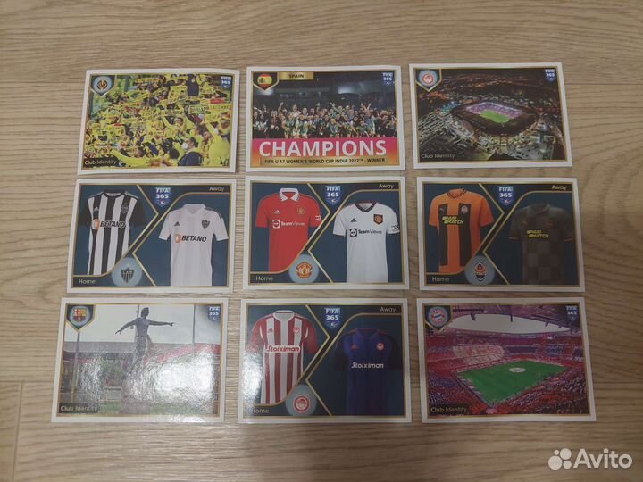 Наклейки panini fifa 365 2023