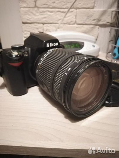 Nikon D60 Новый аккум + Sigma 18-250