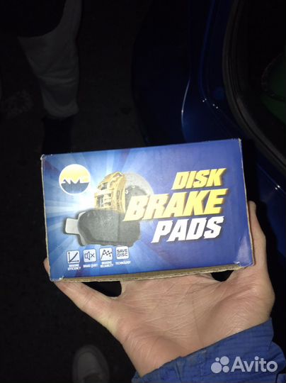 Тормозные колодки chevrolet lacetti