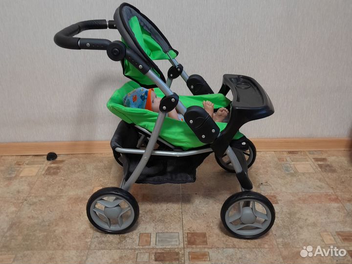 Коляска для куклы baby born