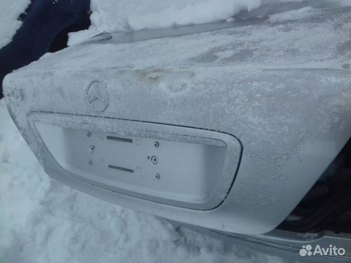 Крышка багажника mercedes w220 серебристая 220 s