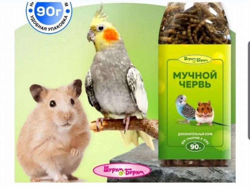 Говяжья трахея, сухой корм hill's, мучной червь