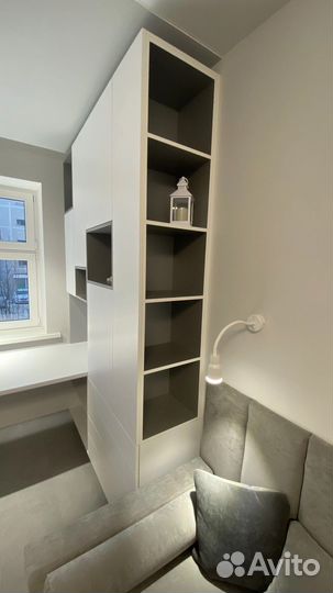 Письменный стол с шкафом и ящиками на заказ