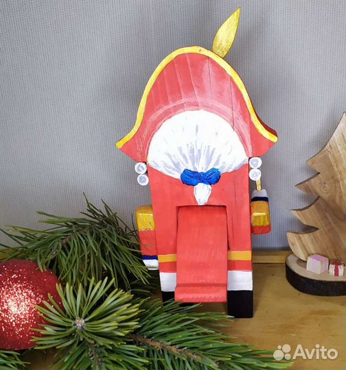 Щелкунчик интерьерная кукла