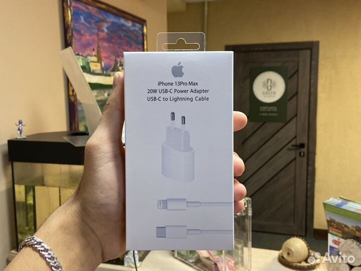 Быстрая Зарядка iPhone 20w (комплект -блок + шнур)