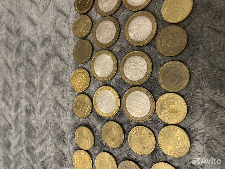 Монеты юбилейные 10рублей