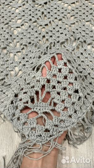 Платок шаль ручной работы