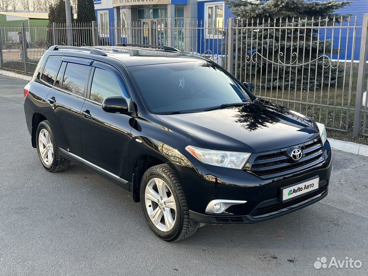 Toyota Highlander 3.5 AT, 2012, 200 000 км