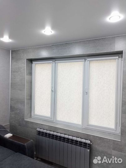 Рулонные жалюзи и шторы на окна