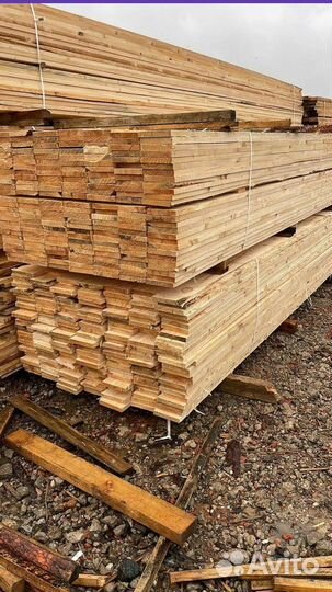 Доска обрезная 50х150х6000