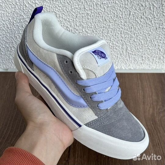 Кеды Vans Knu Skool 'tri Block Purple'