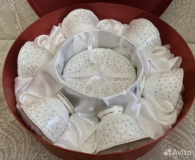 Чайный сервиз «Нежность» на 6 персон