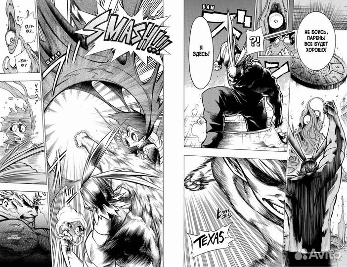 Моя геройская академия.Книга 1.Манга