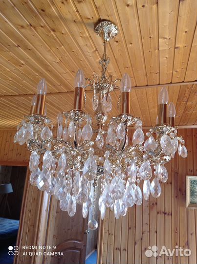 Люстра хрустальная